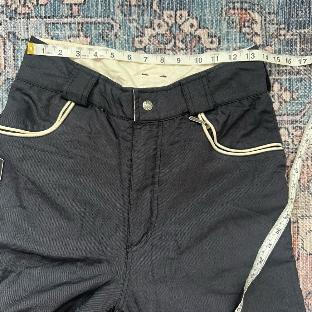 Betty Rides Women’s Ski Pants Snowboard Gear Black Off White Size Medium - Picture 13 of 13
